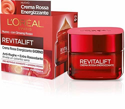 Belleza L'Oréal Paris - Crema facial energizante antiarrugas Revitalift