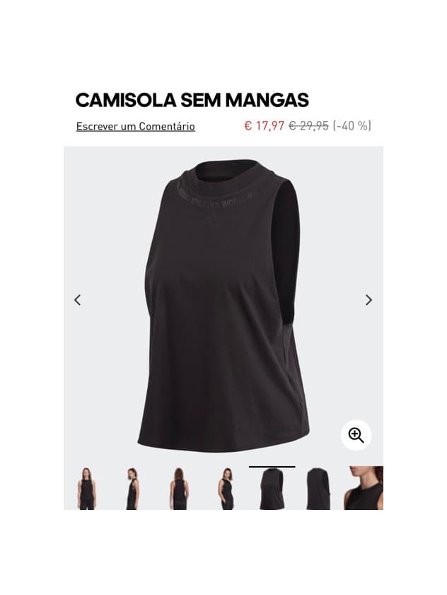 Producto Camisola de alças 