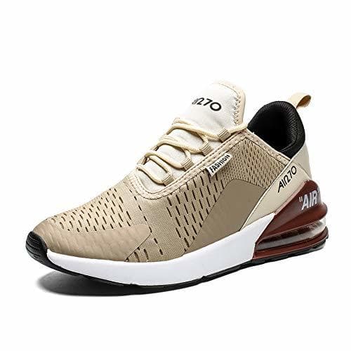 Moda Hombre Zapatillas Deporte para Zapatillas de Ligeras Running Transpirables Cómodas Correr para