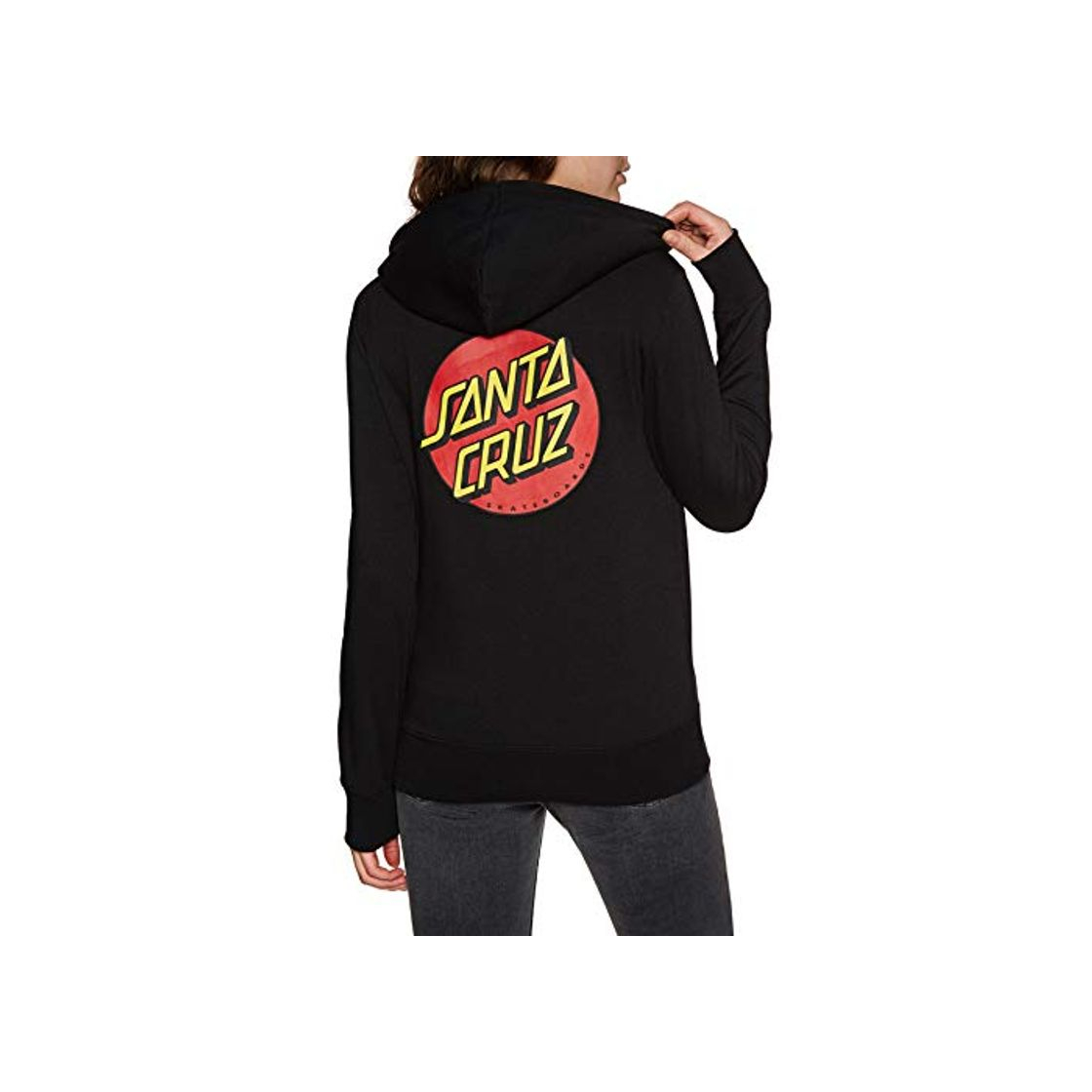 Producto Santa Cruz Sudadera Mujer Classic Dot Negro