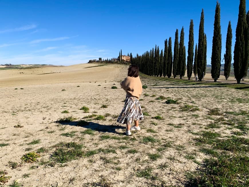 Lugar Val d'Orcia Toscana