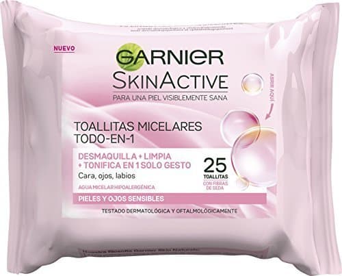 Belleza Garnier Skin Active Toallitas Micelares Desmaquillantes