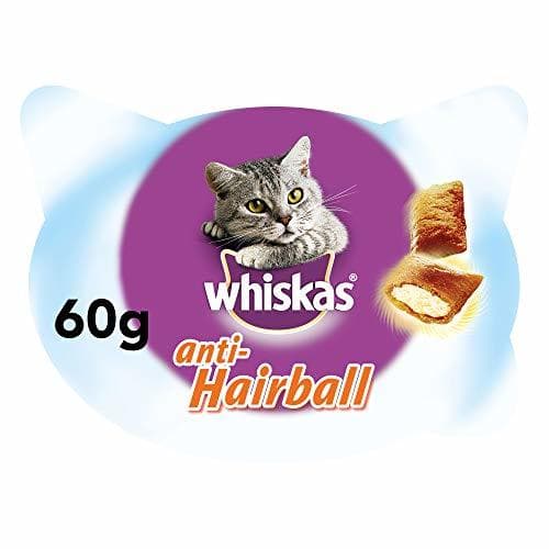 Product whiskas Anti-Hairball Premios para Gatos contra Las Bolas de Pelos - Paquete