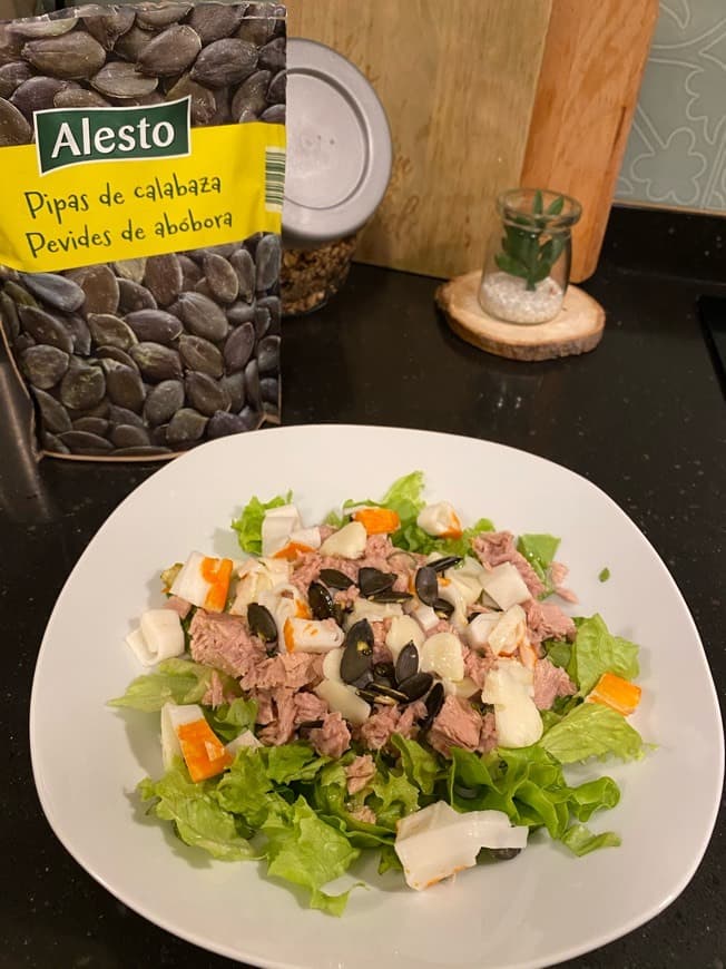 Moda Salada de atum e delícias de mar 