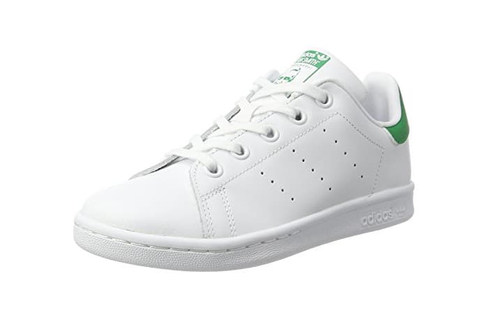 Fashion Adidas Stan Smith, Zapatillas Unisex Niños, Blanco