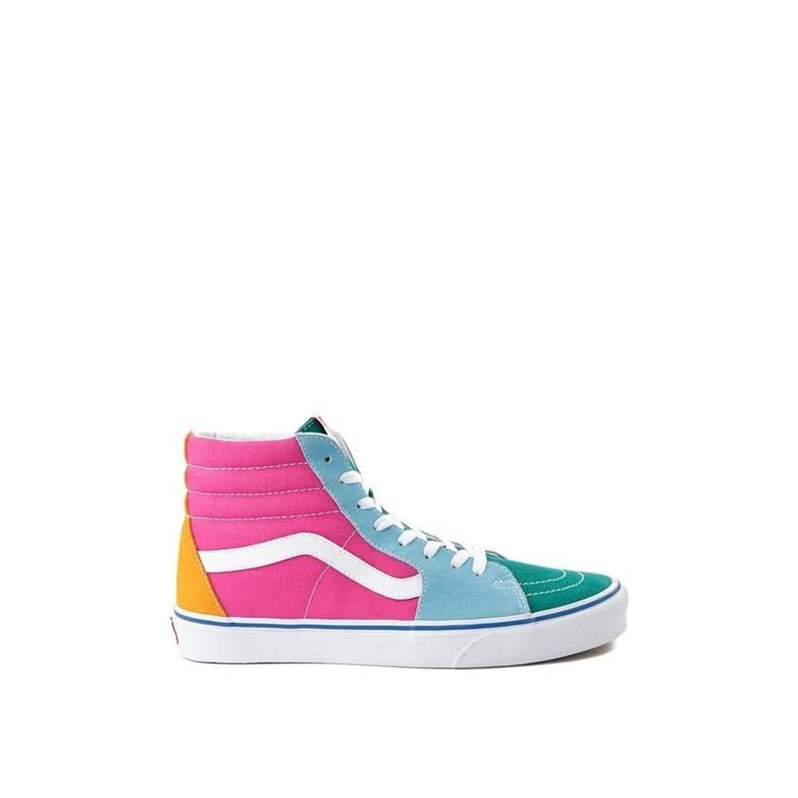 Product Vans Sk8-Hi Bright Color Blocked Skate Shoes