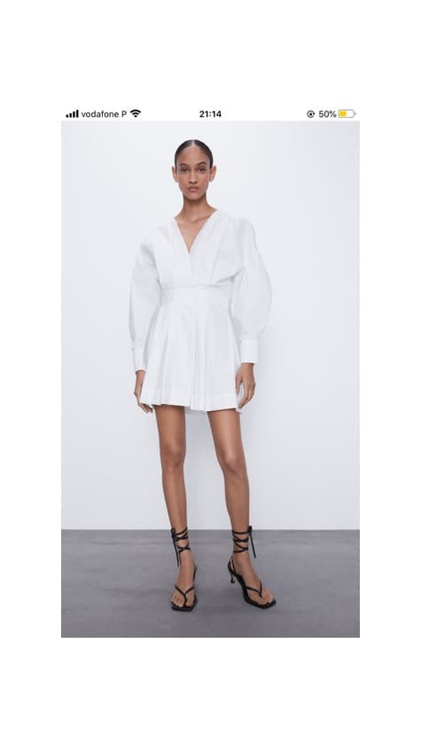 Producto Vestido branco ZARA SS20