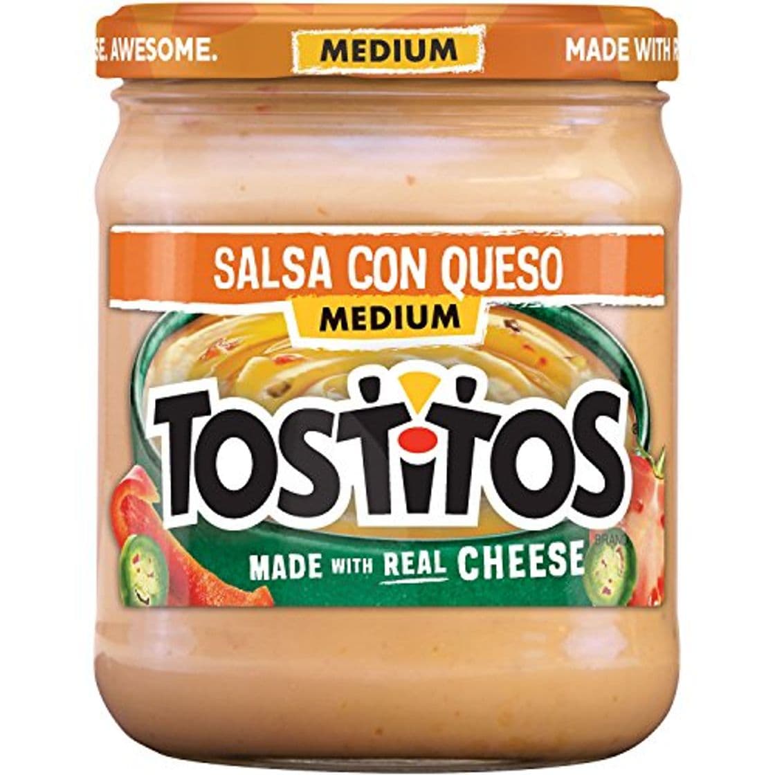 Lugar Tostitos Salsa con Queso Medium …