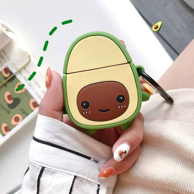 Producto Funda de auriculares con forma de aguacate