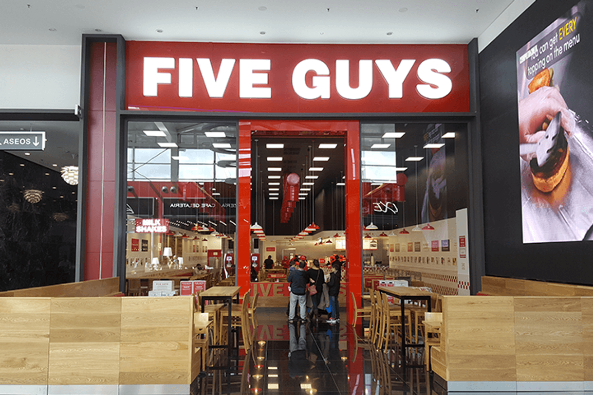 Restaurantes Five Guys - Nevada Shopping