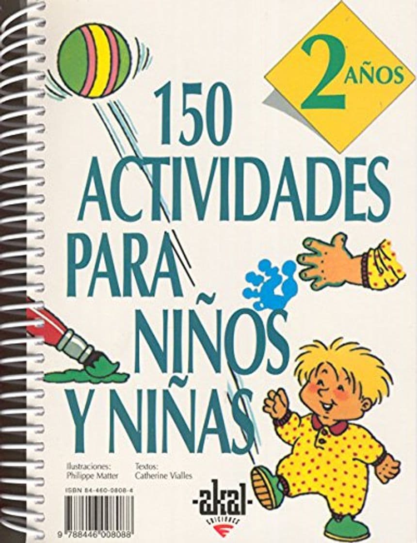 Libro 150 actividades para niños y niñas de 2 años: 12