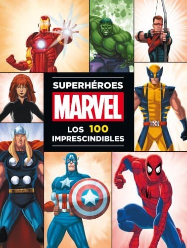 Book Superhéroes Marvel: los 100 imprescindibles