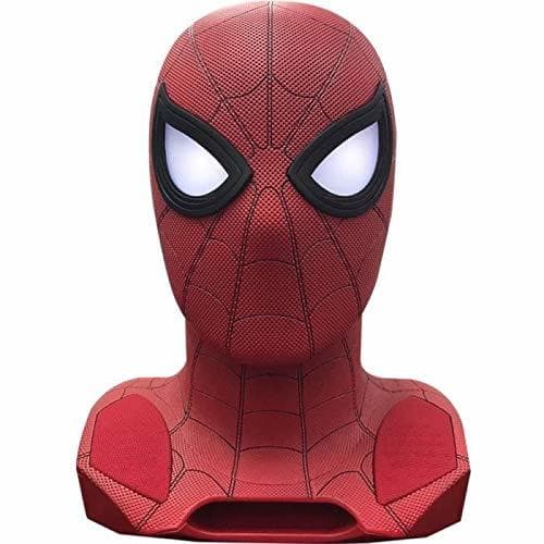 Elemento de la categoría hogar Marvel 761623 Altavoz Bluetooth Spiderman con proyector Rojo/Negro/Dorado