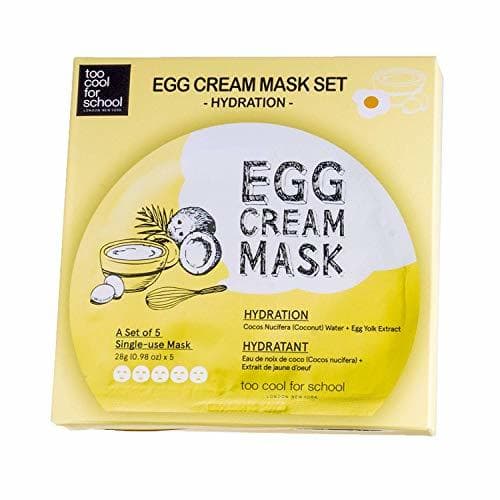 Beauty Too cool for school Egg Cream Mask