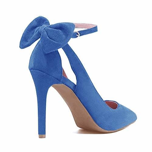 Moda Tomwell Sandalias Mujer Arco Tacón Alto Zapatos Apuntado Zapatos Boda Fiesta Zapatos