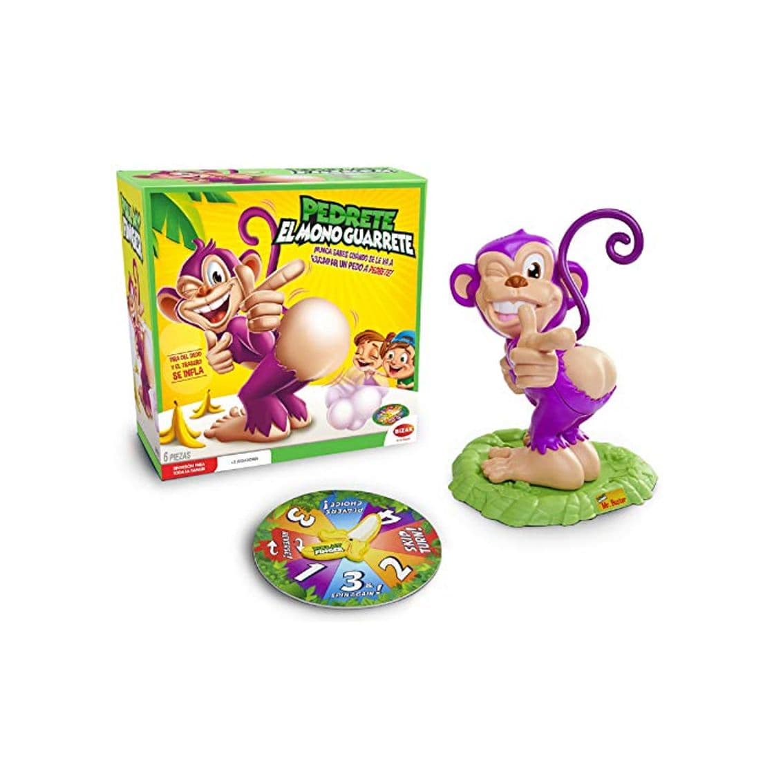 Producto Juegos Bizak Pedrete el Mono Guarrete