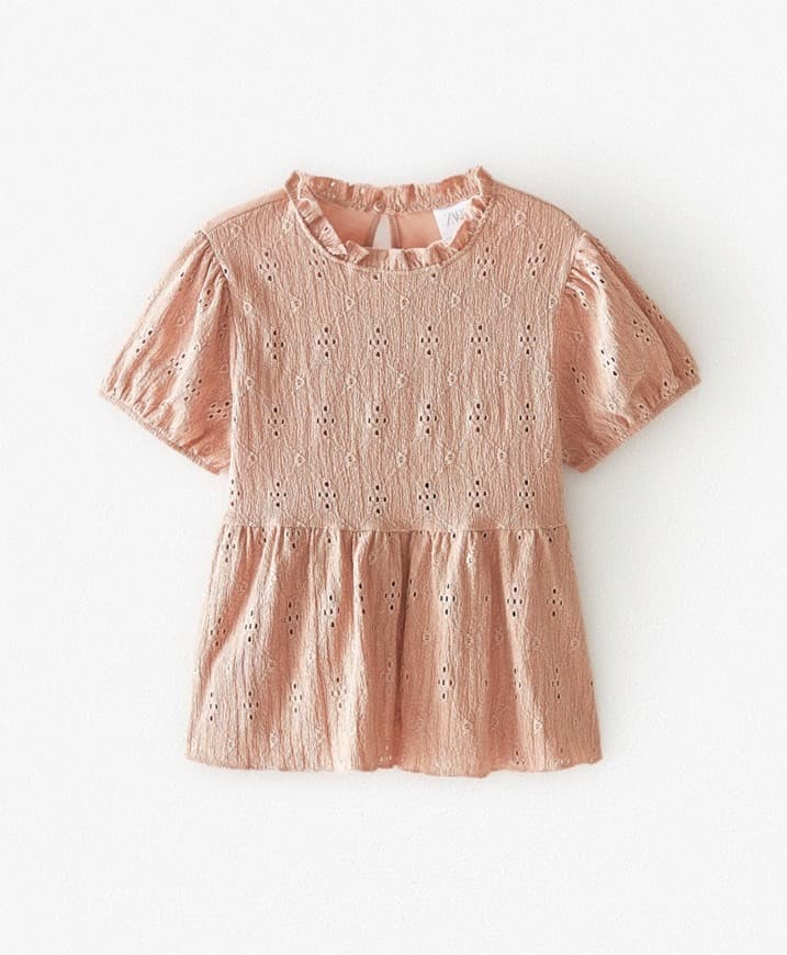 Producto T-Shirt Malha Rosa Zara