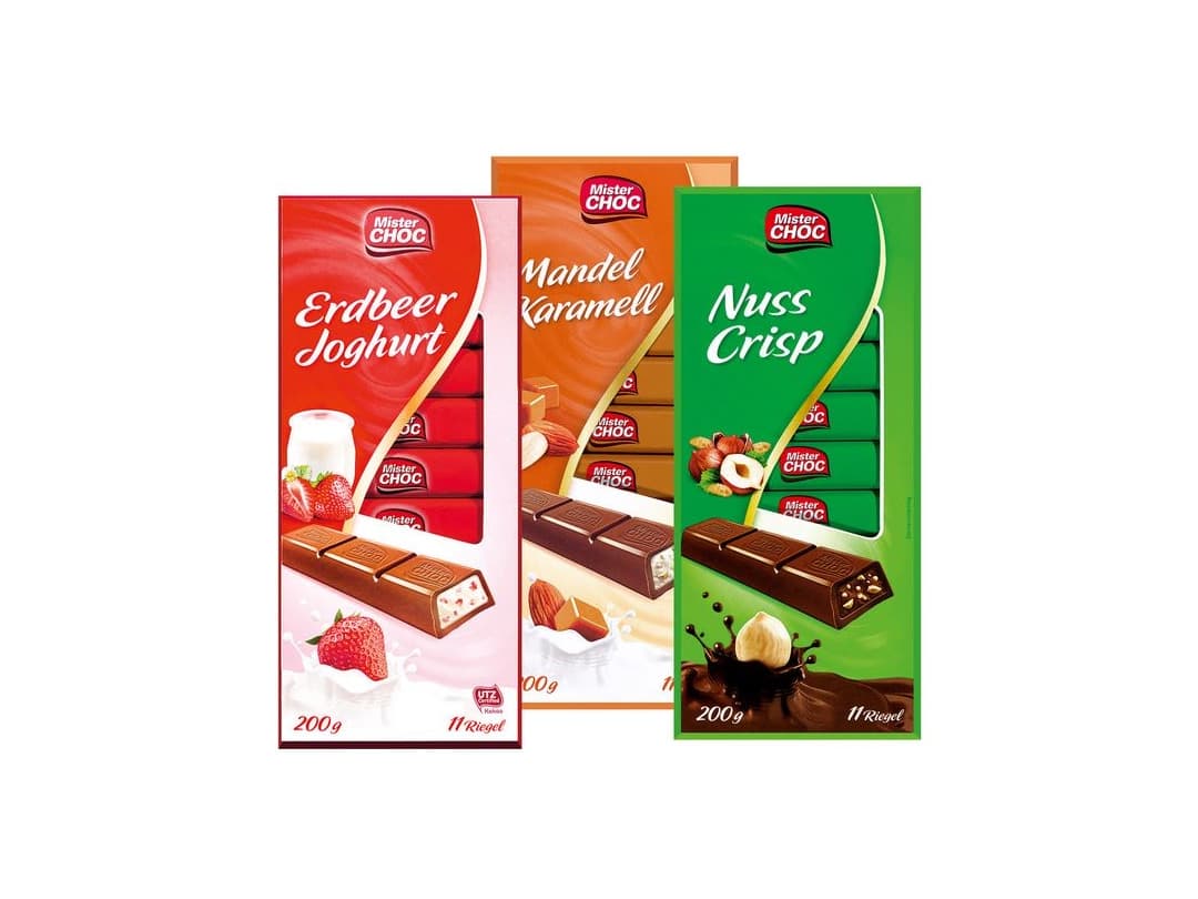 Producto Chocolate Barritas Lidl