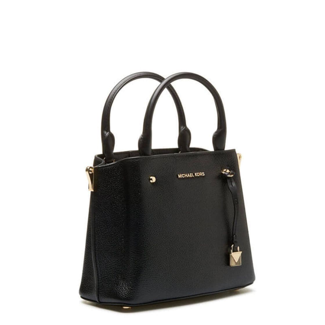 App Arielle Small Pebbled Leather Satchel