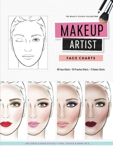 Libro Makeup Artist Face Charts