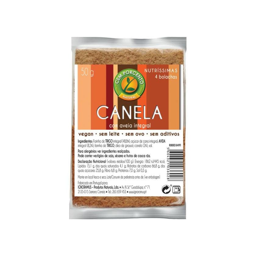 Producto Bolachas Canela