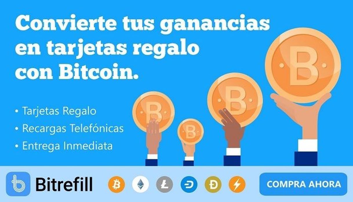 Moda 🥇 Bitrefill ▷ Compra Gift Cards con Bitcoins【2020】