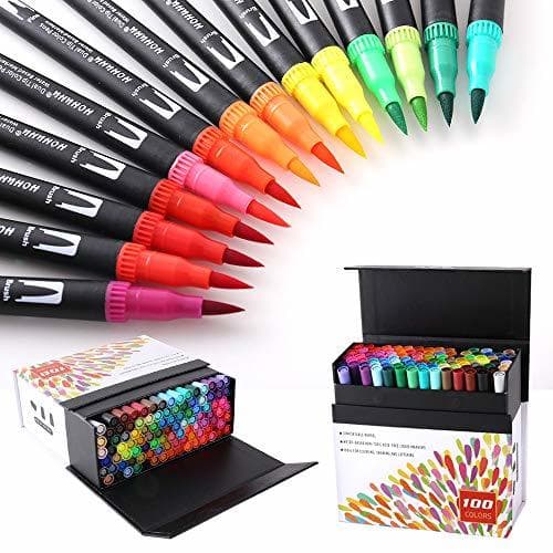 Home OLEEP 80 Colores Art Markers Rotulador permanente de graffiti con doble punta