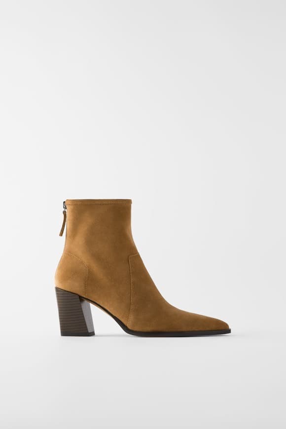 Moda Zara Botins Castanhos 