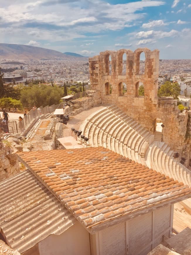 Lugar Odeón de Herodes Ático