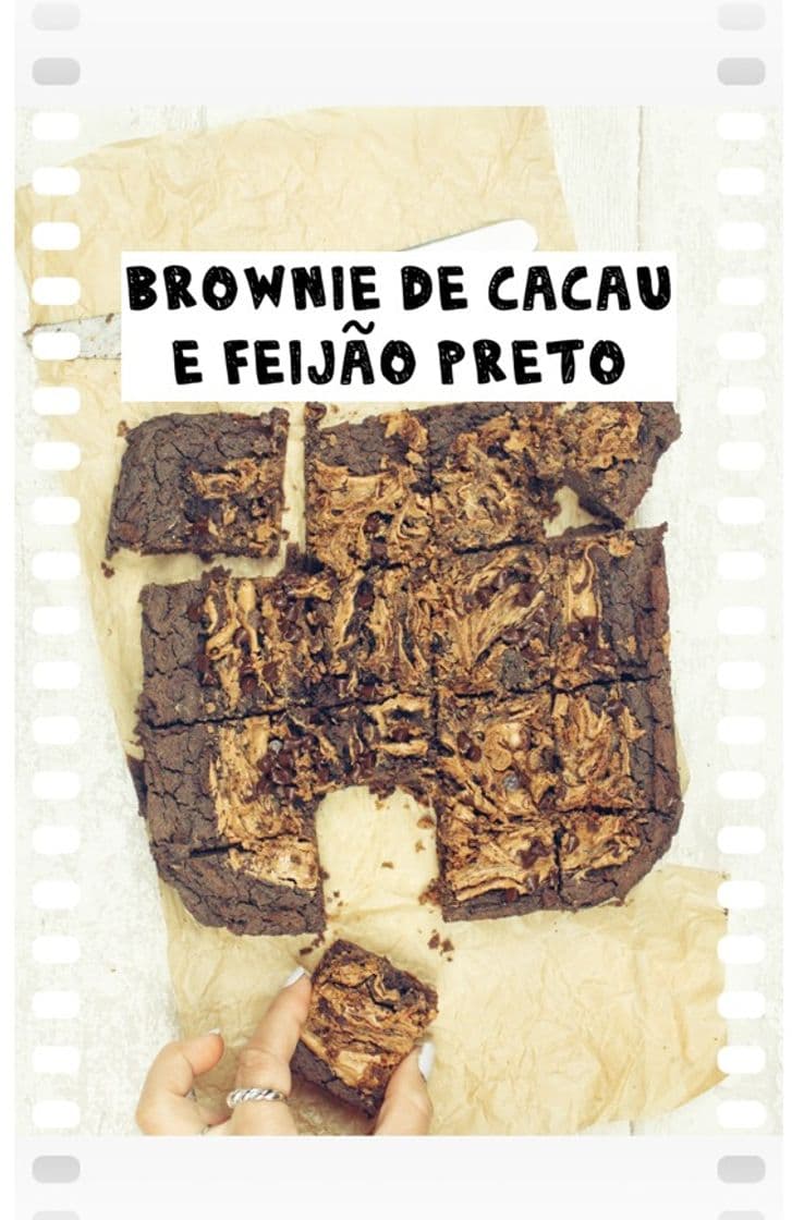 Moda Brownie de Feijão Preto 