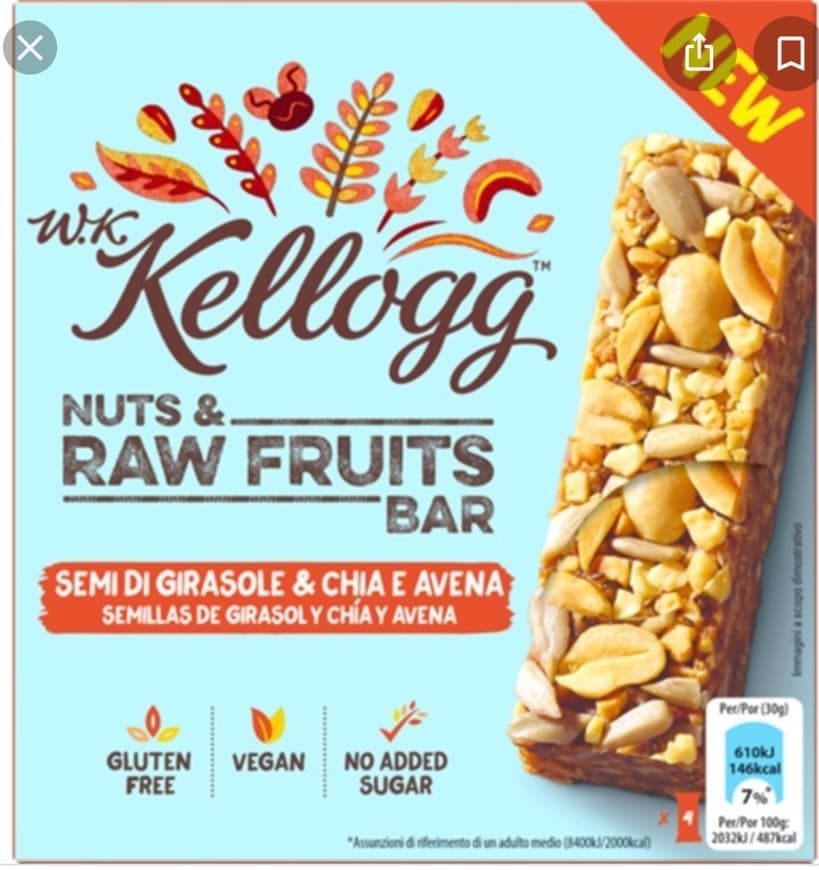 Product Barritas Kellogg’s 