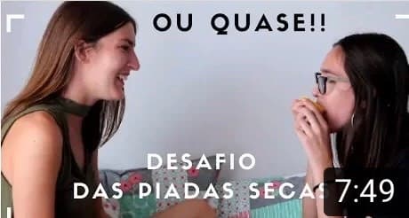 Fashion Desafio das piadas secas 