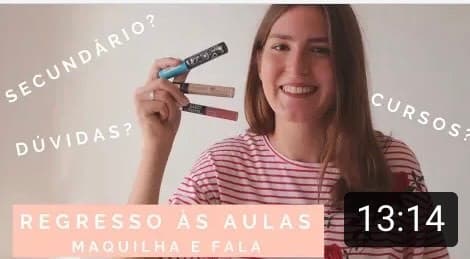 Fashion Regresso às aulas: maquilha e fala 