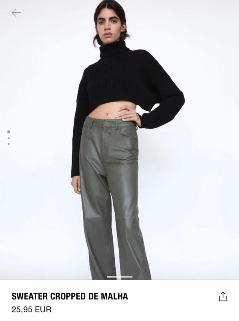 Fashion SWEATER CROPPED DE MALHA