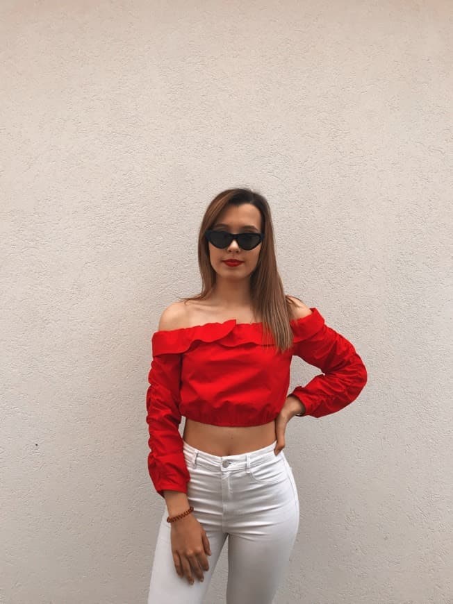 Fashion Off shoulder top 