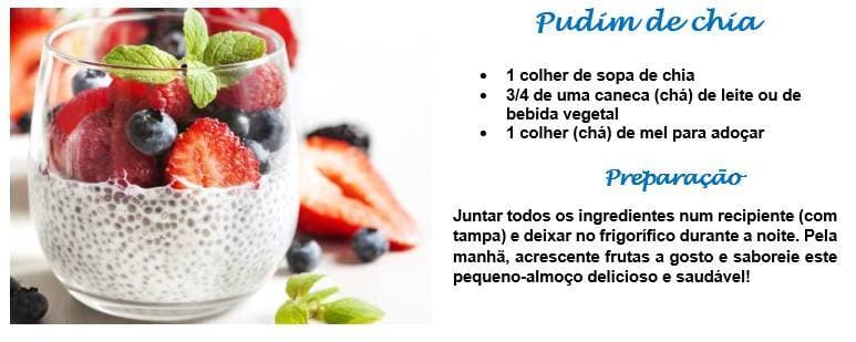 Fashion Pudim de chia 🍓