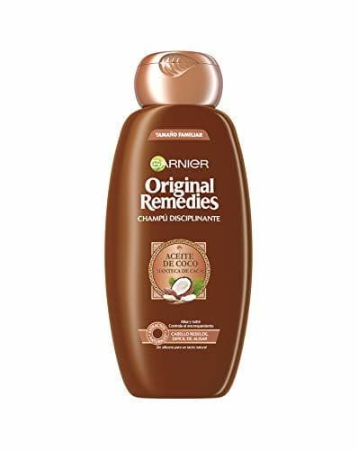 Beauty Garnier Original Remedies Aceite de coco y Manteca de Cacao Champú para