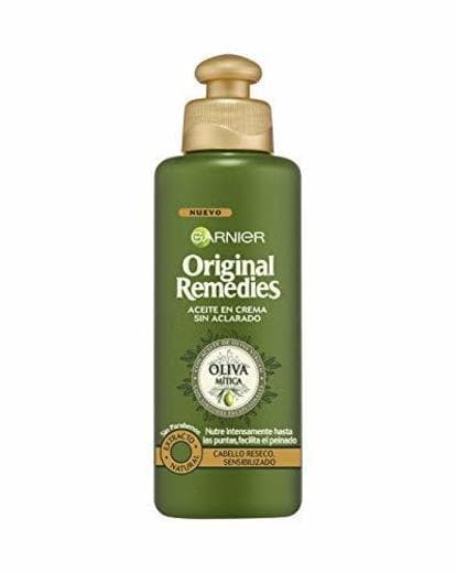 Beauty Garnier Original Remedies Oliva Mítica Tratamiento Capilar Aceite en Crema Pelo Seco