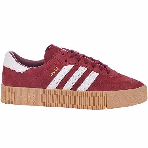 Fashion adidas Originals Sambarose - Zapatillas Deportivas para Mujer, Color Burdeos, Rojo