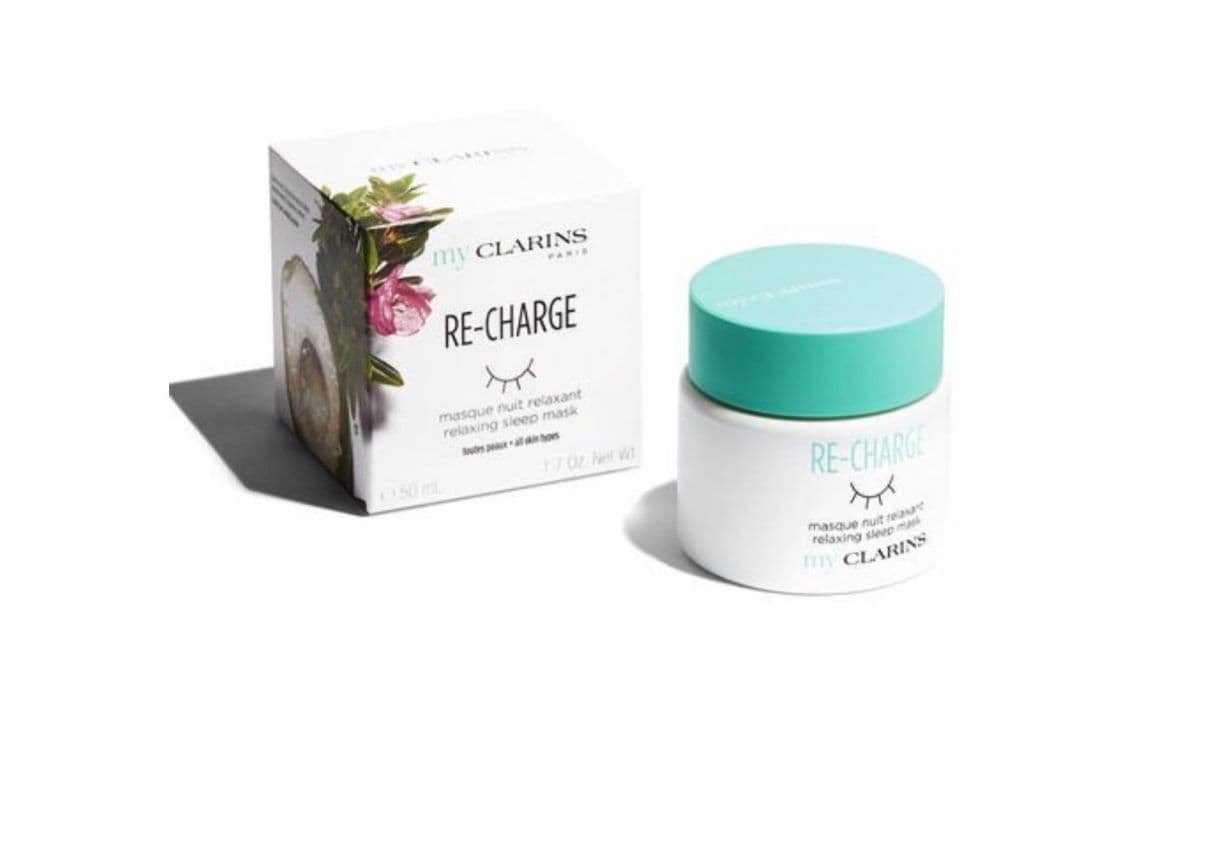 Moda My Clarins RE-CHARGE Masque de Nuit pour Visage Relaxant ...