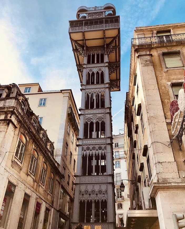 Lugar Elevador de Santa Justa