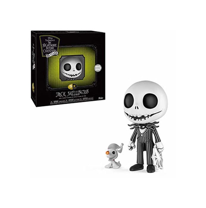 Game Funko- 5 Star: Nightmare Before Christmas: Jack Skellington Stars Figura Coleccionable, Multicolor,