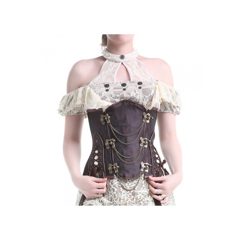 Product Corset bajo pecho steampunk 