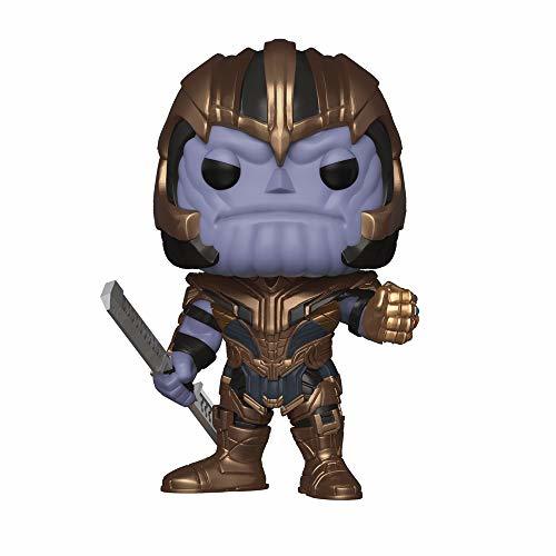 Game Funko- Pop Bobble: Avengers Endgame: Thanos Marvel Collectible Figure, Multicolor, Estándar