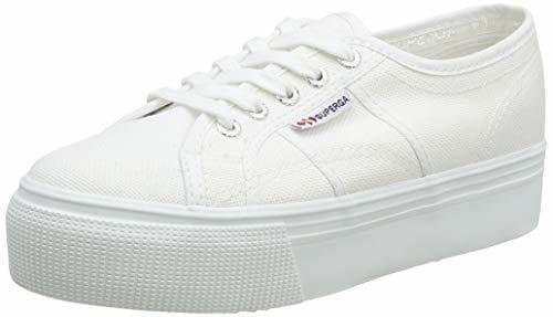 Moda Superga 2790Cotw Linea Up And Down, Zapatillas Unisex adulto, Blanco