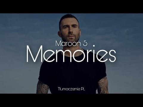 Canción Memories