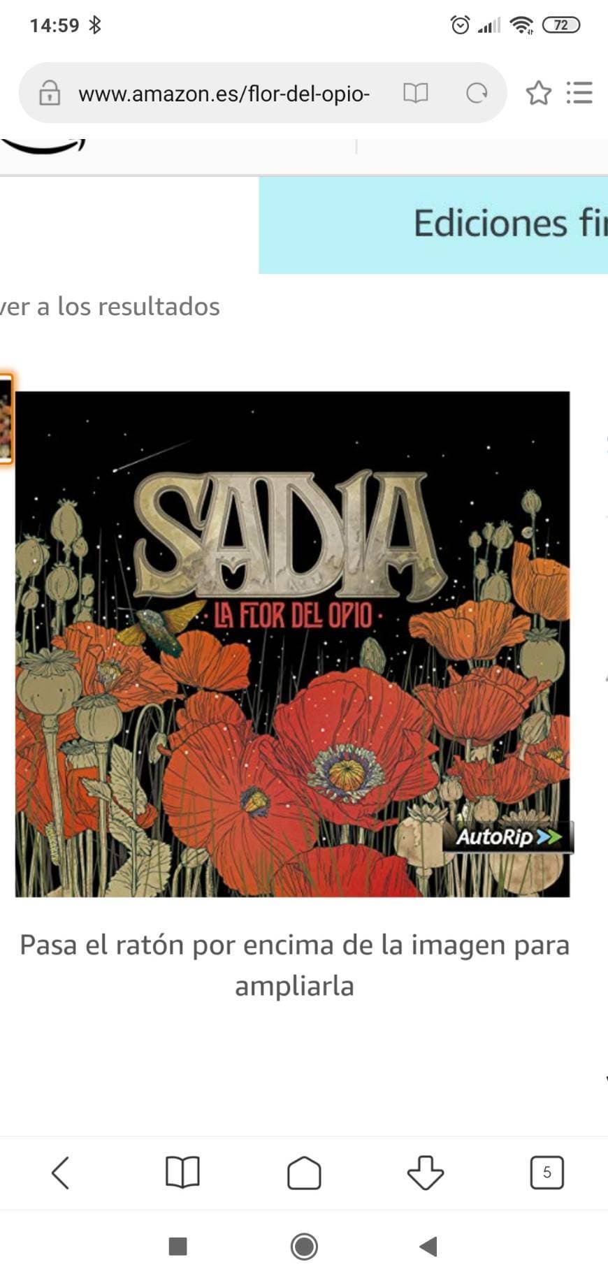 Canción Sadia