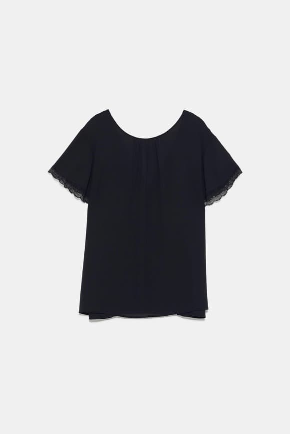 Producto Blusa com pormenor de renda