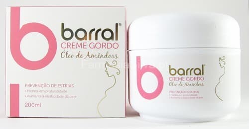 Producto Creme Barral Gordo com Óleo de amêndoas