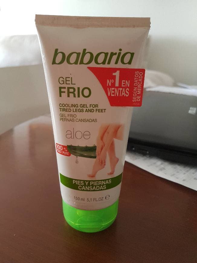 Place Babaria Gel Frío con Aloe Vera para Pies y Piernas Cansadas